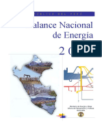 Balance Nacional de Energía: República DEL Perú