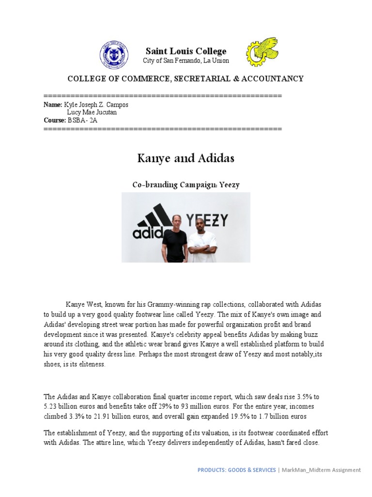 Kanye West's Adidas Yeezy Success | PDF | Adidas | Kanye West
