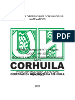 Ecuaciones Diferenciales Como Modelos Matematicos