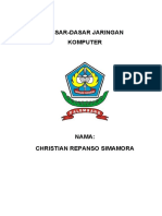 Tugas TIK Christian Simamora (Dasar-Dasar Jaringan Komputer)