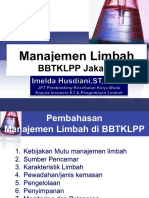 Manajemen Pengelolaan Limbah BBTKLPP Jakarta _ok