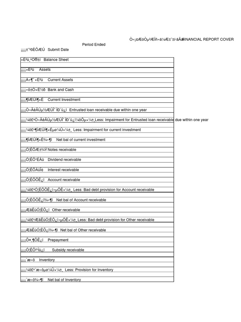 中英文对照版财务报表及专业名词| PDF | Equity (Finance) | Deferred Tax