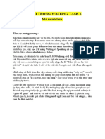 MỞ BÀI WRITING TASK 2 - Siêu dễ áp dụng PDF