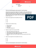 Soal Tematik Bahasa Indonesia Kelas 4 Semester 1