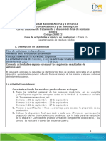 Guia de Actividades y Rúbrica de Evaluación - Unidad 1 - Etapa 2 - Caracterización de Residuos Sólidos