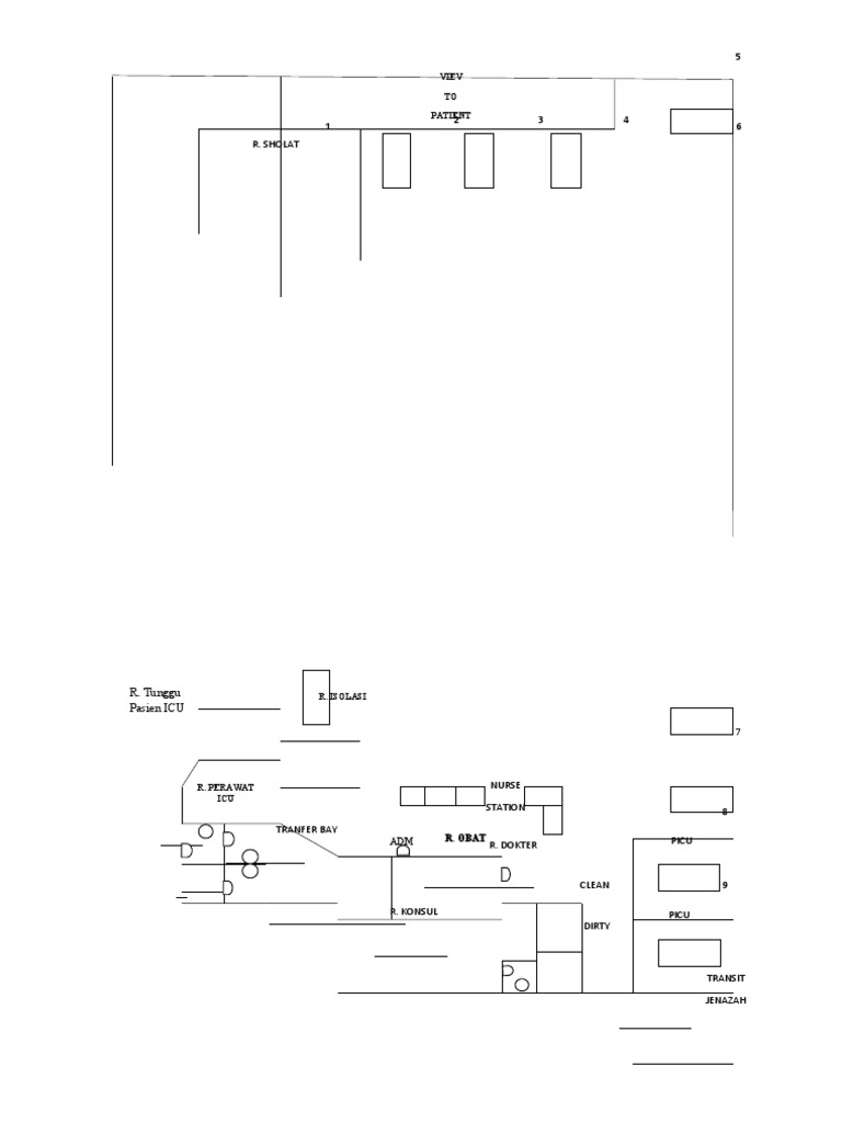 ICU Nurse Station Layout | PDF