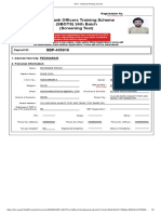 State Bank Officers Training Scheme (SBOTS) 24th Batch (Screening Test)