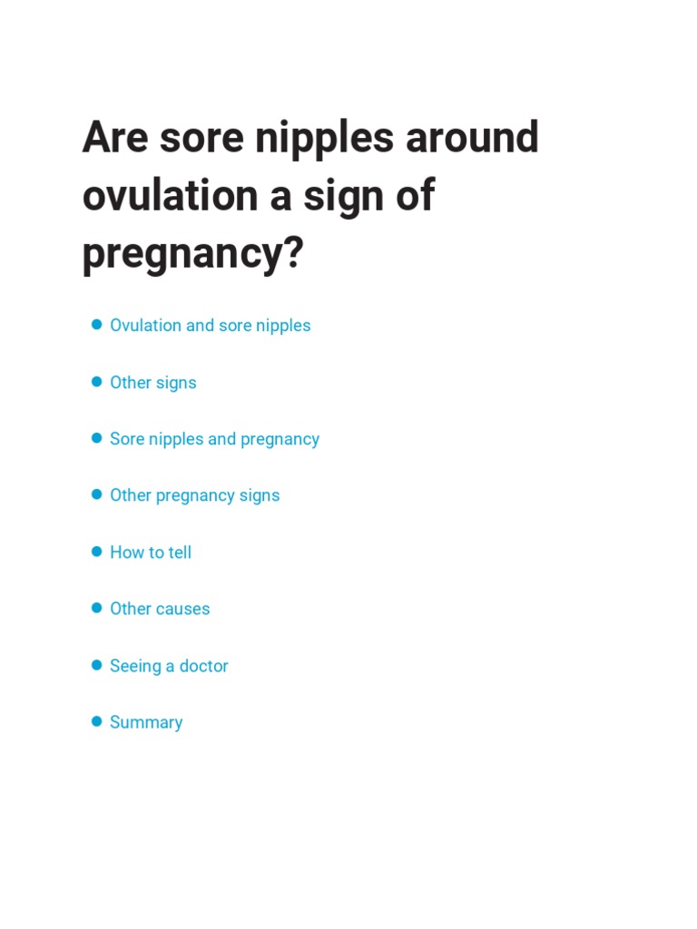are-sore-nipples-around-ovulation-a-sign-of-pregnancy-pdf-nipple