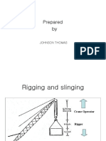 Safe Lifting and Rigging Training