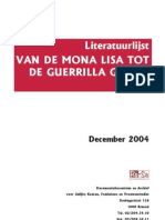 Van de Mona Lisa Tot de Guerrilla Girls: Literatuurlijst Feministische Kunst