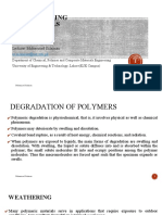 ENGINEERING MATERIALS DEGRADATION AND SELECTION
