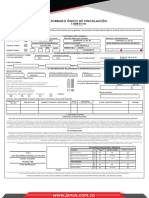 F-Adm-013 Formato Unico de Vinculacion