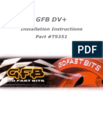 GFB DV+: Installation Instructions Part #T9351