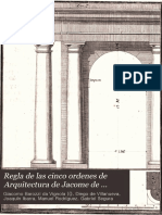 Regla de Las Cinco Ordenes de Arquitectura PDF