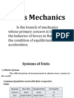 Fluids Mechanics Fundamentals