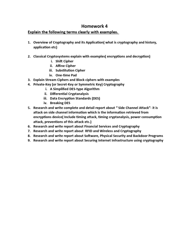 Comprehensive Guide to Cryptography Concepts | PDF | Computers