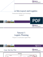 Construction Site Layout and Logistics PDF