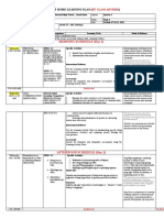 Morning Schedule (Day 1) : Weekly Home Learning Plan