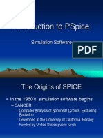 Introduction To Pspice: Simulation Software