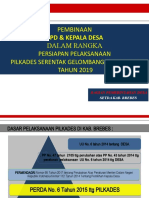 Materi Sos BPD & Kades PILKADES 2019