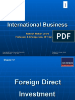 Chapter 12 Foreign Direct Investment
