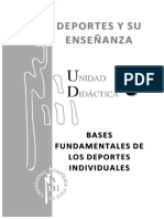 Unidad 3 - Fundamentos de Los Deportes Individuales