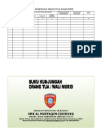 Administrasi Tata Usaha (TU) Sekolah - BUKU KUNJUNGAN ORANG TUA WALI MURID