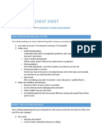 Sales Plan Cheat Sheet PDF