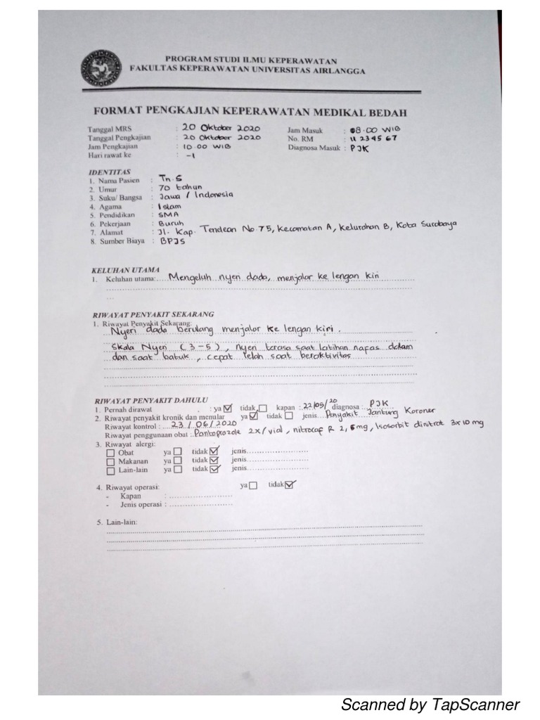 Lk Kmb Kasus Pjk Ppjt Lantai 4 Pdf