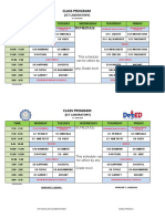 Ict - Laboratory Schedule