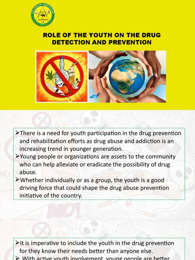 Youth's Role in Drug Prevention Efforts | PDF | Substance Abuse | Drug ...