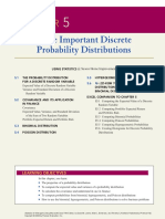 Chapter 5 Some Important Discrete Probability Distributions PDF