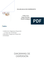 Diagramas de dispersión: tipos, ejemplos y utilidad