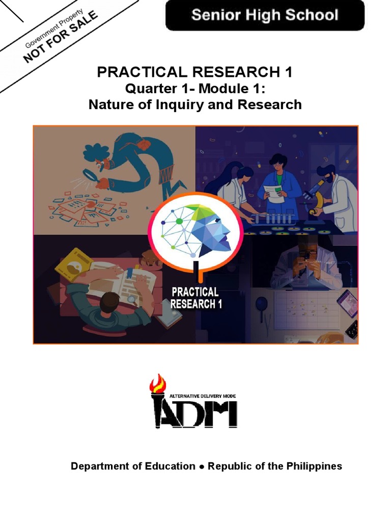 Practical Research 1 Quarter 1 Module 1 Nature and Inquiry of Research ...