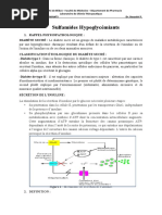 sulfamides hypoglycemiants