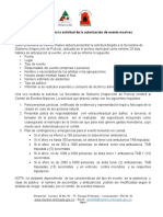 Instructivo para La Solicitud de La Autorización de Evento Masivos