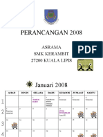 Calendar ASRAMA SMKK08