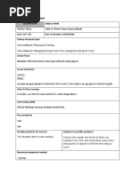 Lesson 7 Plan Sum of Equal Addends