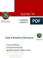 Lec 09 Functions