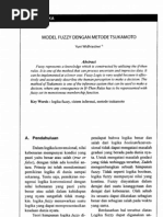Download MODEL FUZZY DENGAN METODE TSUKAMOTO Yuni Widhiastiwi by Bank Mandiri SN48426709 doc pdf