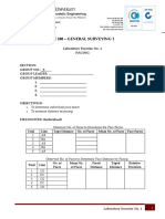 Ge 100 - General Surveying I: o To Determine Individual Pace Factor o To Measure Distance by Pacing