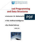 Advanced Programming and Data Structures