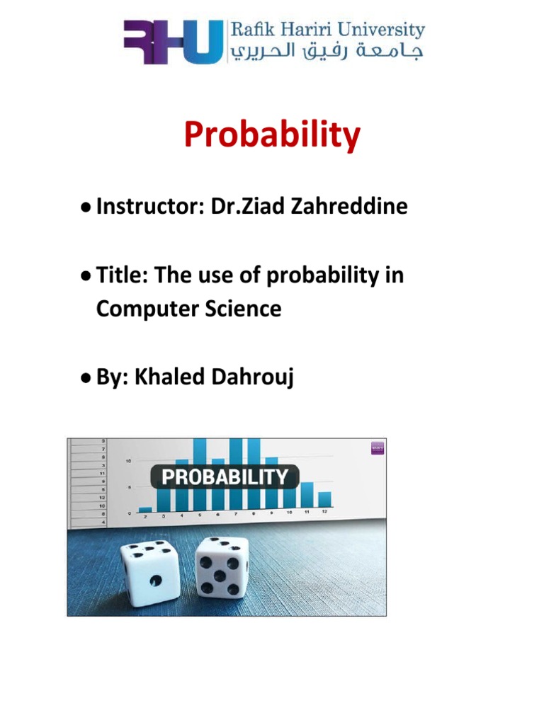 The Importance of Probability in Computer Science and Programming | PDF ...