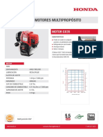 Manual Uso Motor gx35