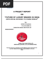Download FUTURE OF LUXURY BRANDS IN INDIA by Hemanshu Pandita SN48427083 doc pdf