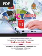 10en ICT Student Activity Book