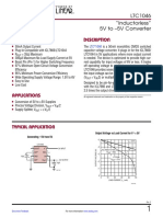 Features Description: LTC1046 "Inductorless" 5V To - 5V Converter