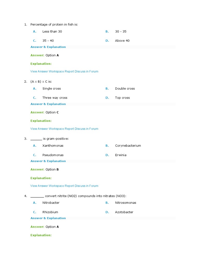 1 Geek General Agri Mcqs PDF Plants Biology