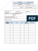 MA2-PR8-RG1 Registro de Calibración y Verificación de Equipos