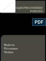 Vrste Spoljnotrgovinskih Poslova